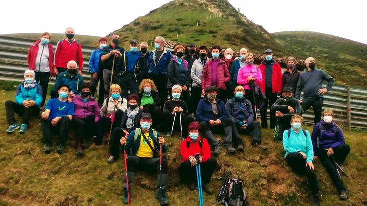 Xuriain, Saioa eta Egurtegi inguruetan ibili dira Arkupeak elkarteko mendizaleak aste honetan