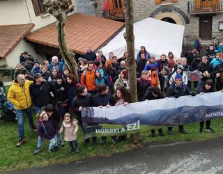 Ikatz Gane makroproiektu eolikoaren kontrako elegiteak biltzen ari da