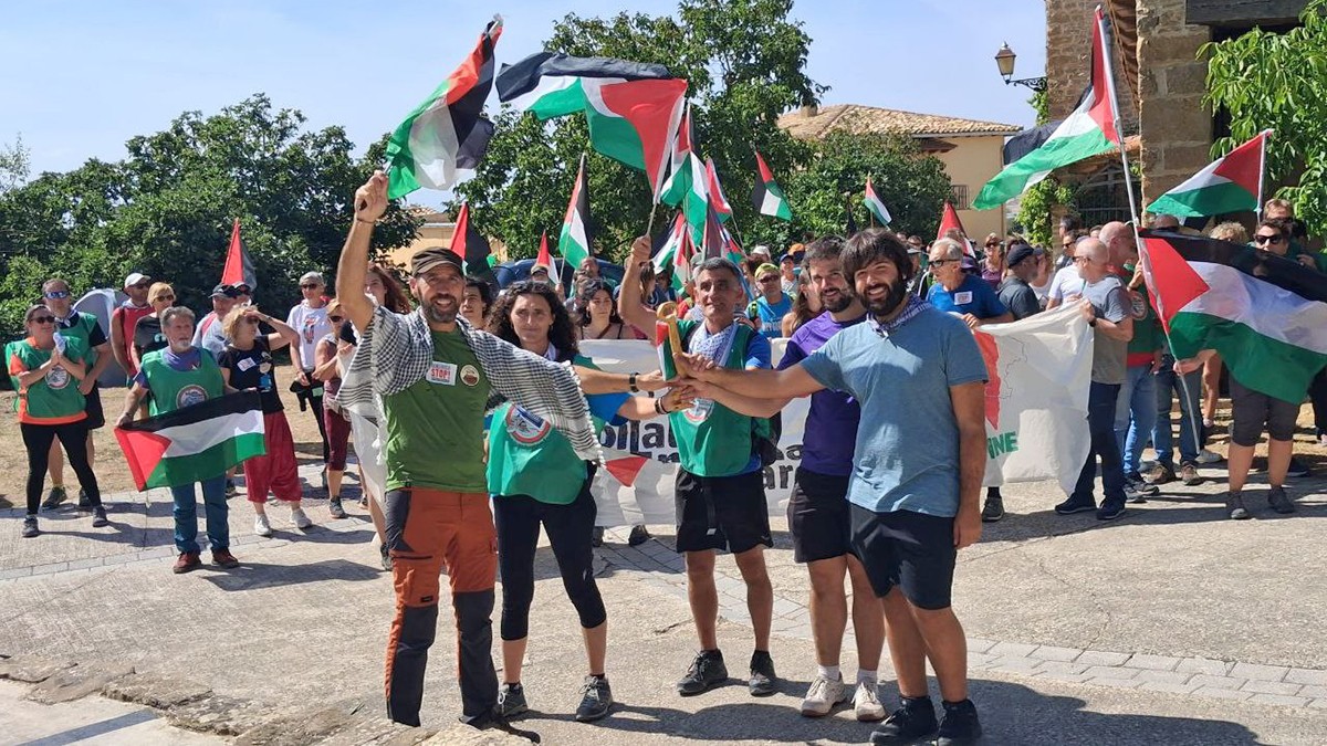 Palestinaren aldeko elkartasun martxa bihar ailegatuko da eskualdera