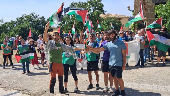 Palestinaren aldeko elkartasun martxa bihar ailegatuko da eskualdera