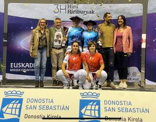 Hiru Hiriburuak txapelketan txapeldunorde izan da Goiuri Zabaleta leitzarra