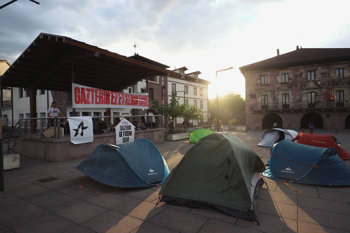 Aroztegiko Elkartasun Komiteak elkartasun kanpaldia eginen du maiatzaren 4tik 10era Elizondon