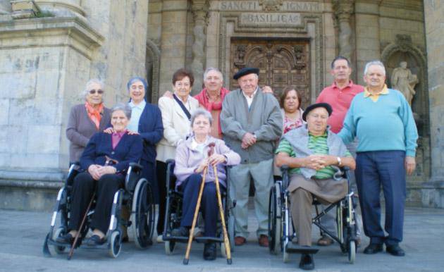Zahar Etxekoak Loiolako basilikan 