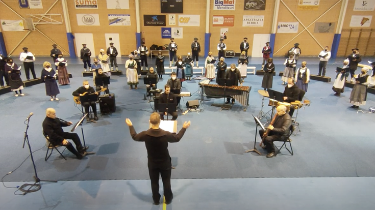 Mendi Abesbatzako kideek kontzertua eskainiko dute ortziralean Donezteben