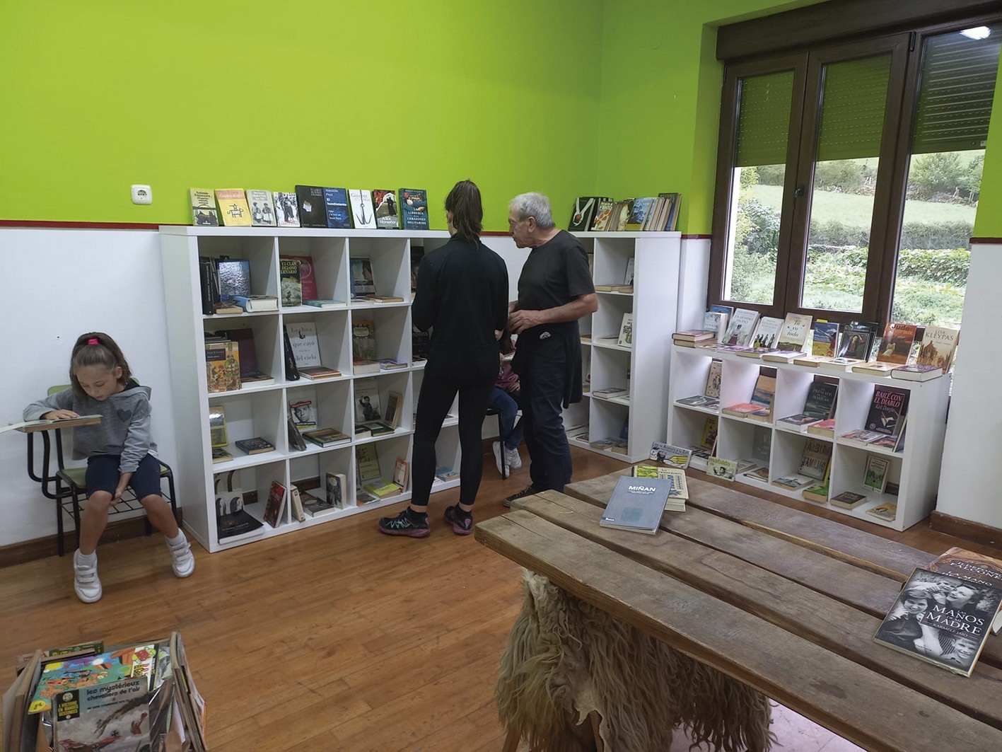 Liburu mailegu zerbitzua martxan da Zubietan