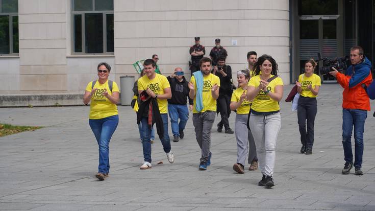 Nafarroako Auzitegi Nagusiak Aroztegiko epaia berretsi du eta talde kriminalaren akusazioa baztertu