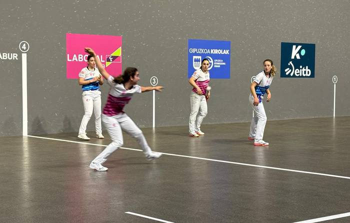 Alize Sagardui goizuetarra, 14 urterekin, eskuz binakako txapelketa nagusiko finalean izanen da