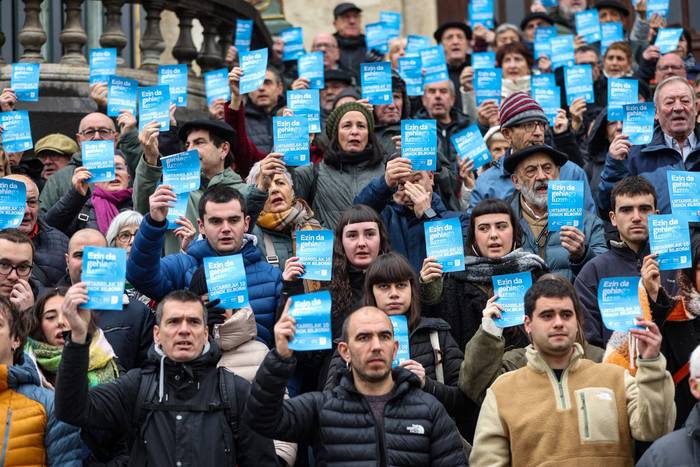 Bilboko manifestaziora joateko autobusak antolatu dituzte eskualdetik