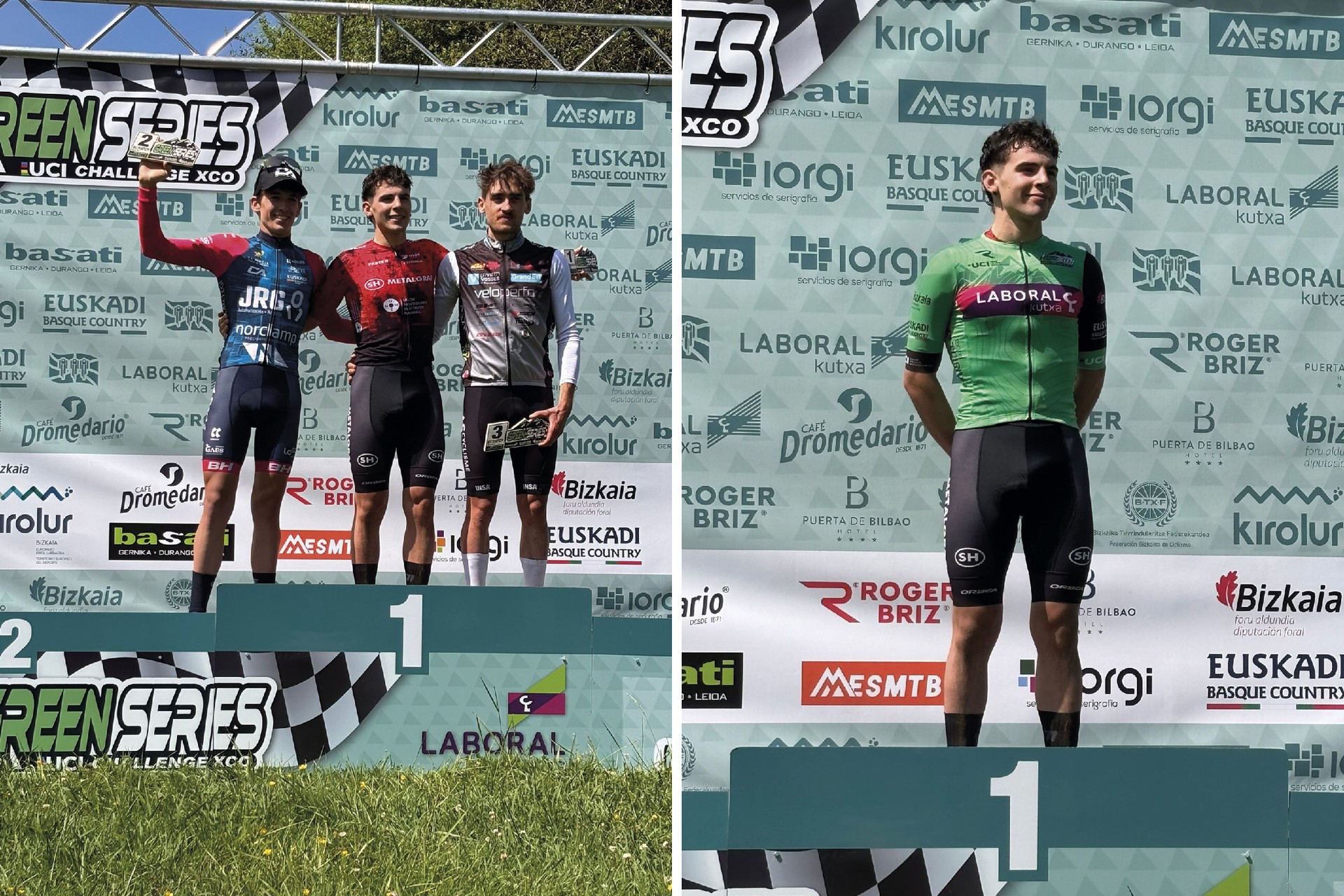 Eneit Bertiz sunbildarra lider da Green Series XCO mendi bizikleta txapelketan