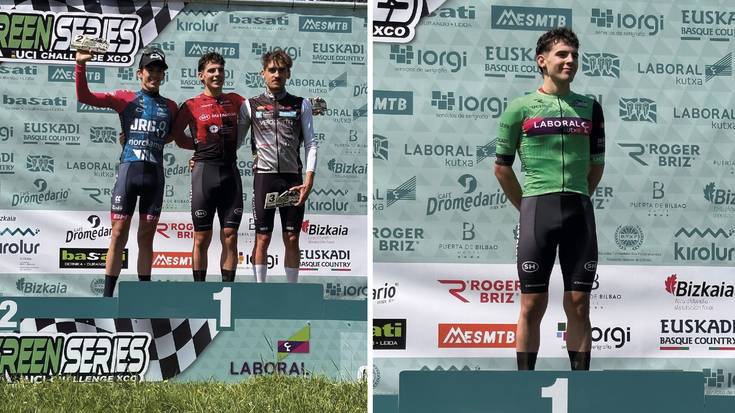 Eneit Bertiz sunbildarra lider da Green Series XCO mendi bizikleta txapelketan