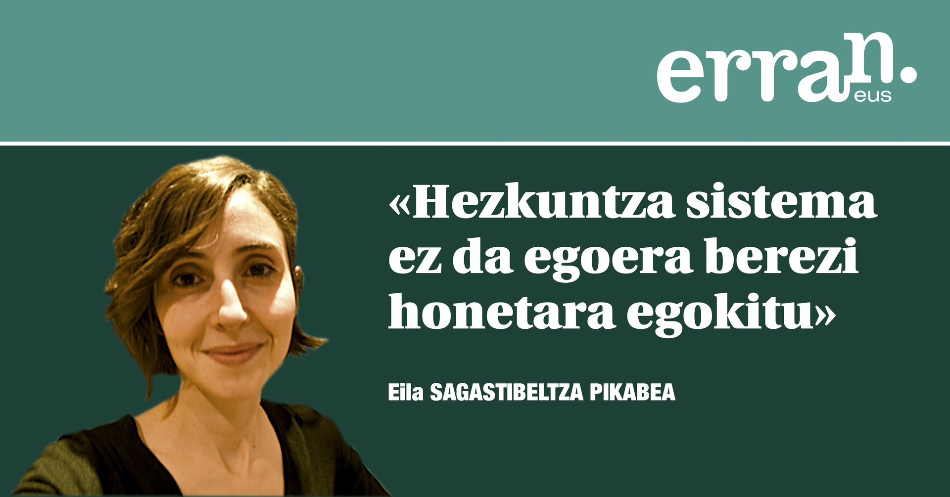 Hezkuntza sistemaz