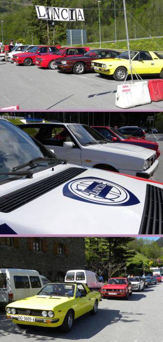 Lancia markako autoak eskualdean barna harat-honatean ibili dira asteburuan