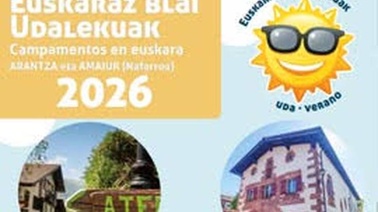 Uda honetan ere, Euskaraz Blai udalekuetan Arantzan eta Amaiurren