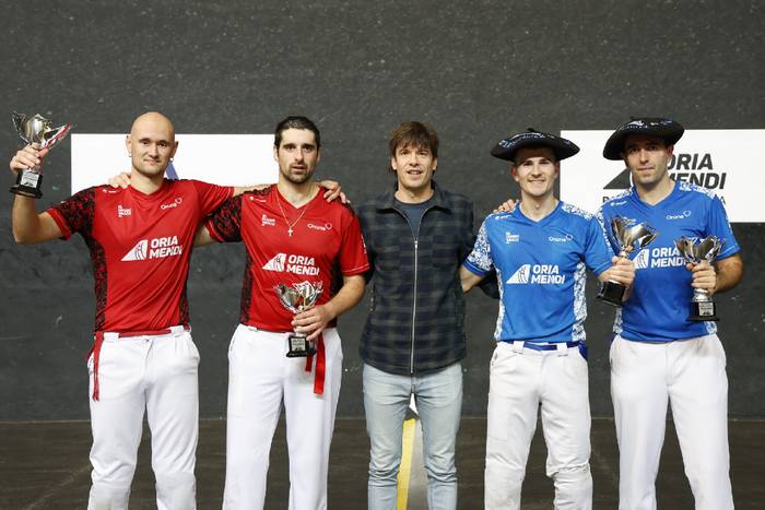 Aritz Juanenea txapedunorde Azpeitiko erremonte txapelketan