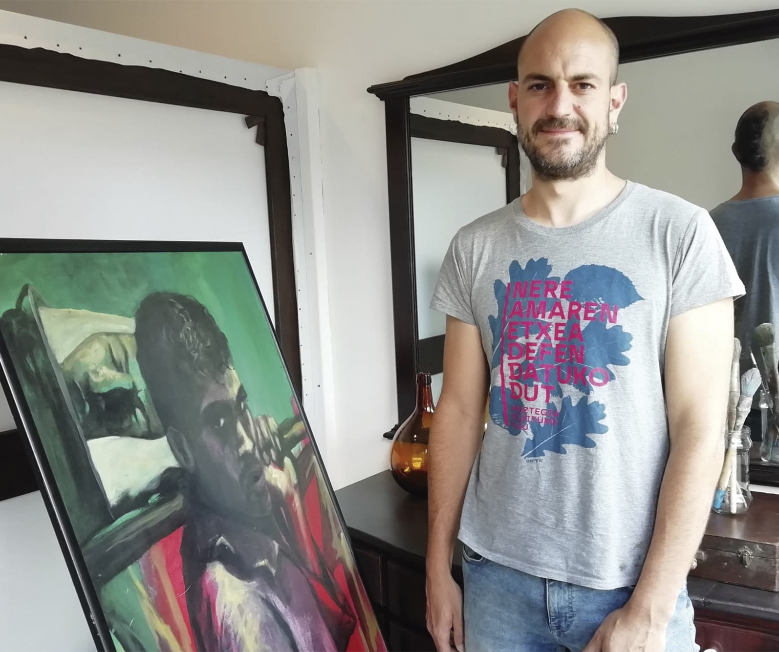 «Gelditzen ikasi behar dugu, ondotik birsortzeko»