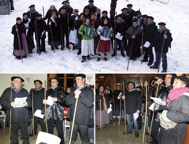 Hotza bai, baina giro ederra ere bai Santa Ageda bezperan 