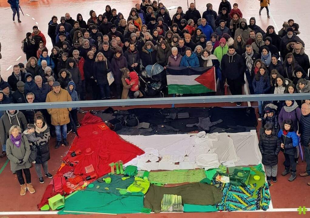 Palestinaren aldeko ekimenak antolatu dituzte abuztuaren 9an Leitzan