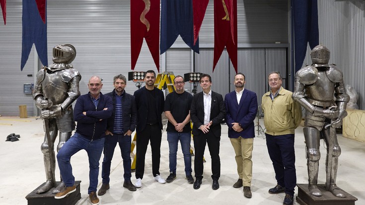 Lekarozko Midnight Factory estudioetan bortz ikus-entzunezkoen ekoizpena prestatzen ari dira