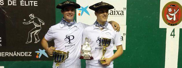 Iñigo Martinez eta Jon Olaizola txapeldun Iruñeko Javier Hernandez Memorialean