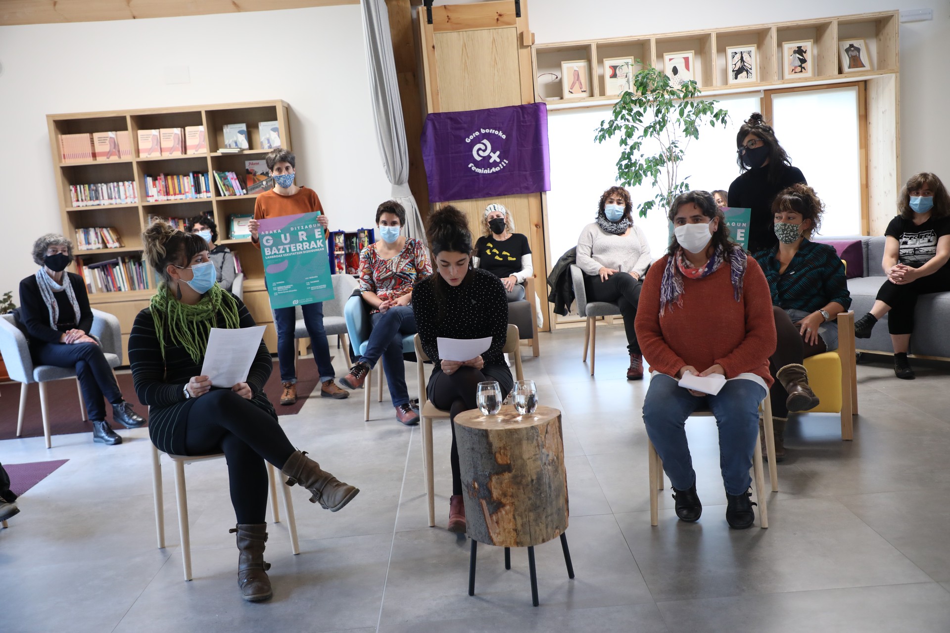 Emakume Abertzaleen VIII. Topaketa Feministak abenduaren 12an Baztanen streaming bidez