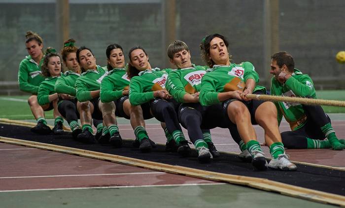 Agintzen segitzen du Beti Gaztek Euskal Herriko sokatira txapelketan