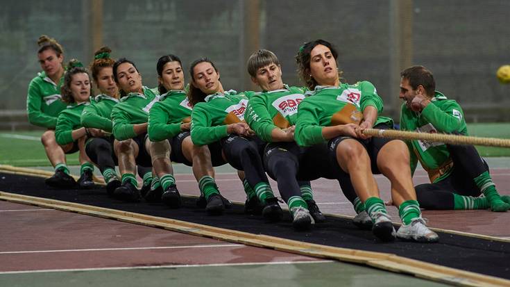 Agintzen segitzen du Beti Gaztek Euskal Herriko sokatira txapelketan