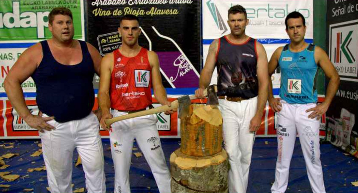 Garaile eta galtzailerik gabe bukatu da Australia eta Euskal Herriko aizkolarien arteko desafioa