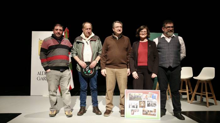 Jose Luis Etxegarai omendu dute EAJ-PNVk Lesakan ospatu duen Bidasoko Aberri Egunean
