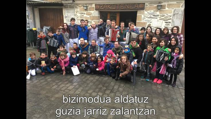 Inauterien faltan oroitzapenekin osatutako bideoa egin dute Arantzan