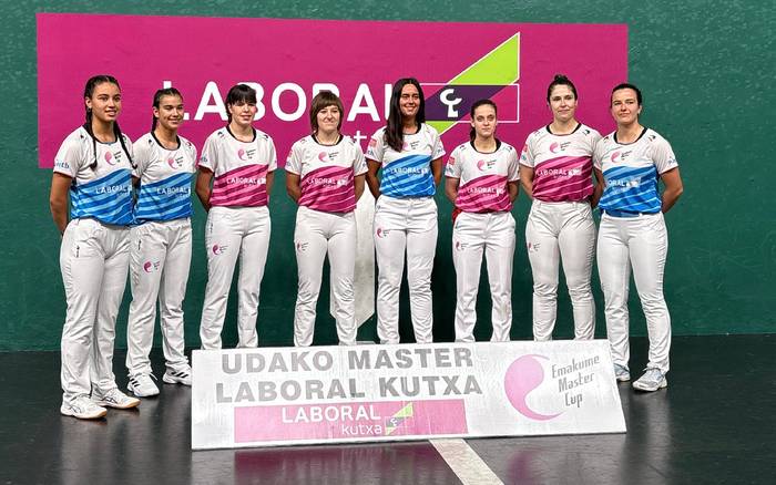 Bertiz eta Zabaleta ariko dira Udako Master Laboral Kutxa pilota txapelketan