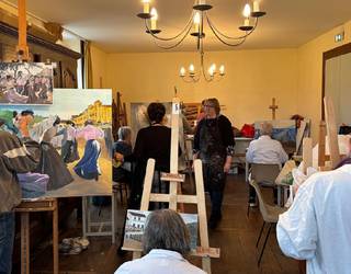 Sarako Zangoak Arin elkartekoen margo erakusketa ikusgai izanen da asteburuan