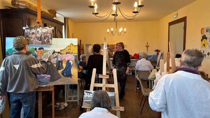 Sarako Zangoak Arin elkartekoen margo erakusketa ikusgai izanen da asteburuan