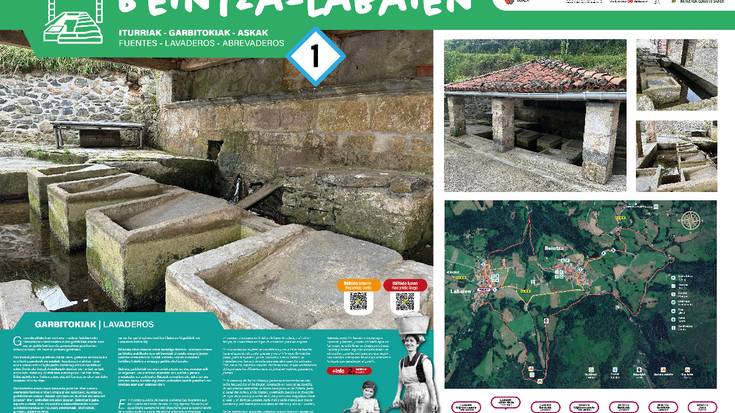 Beintza-Labaienen lau garbitoki eta iturriak ezagutzera emateko, bi ibilbide prestatu dituzte