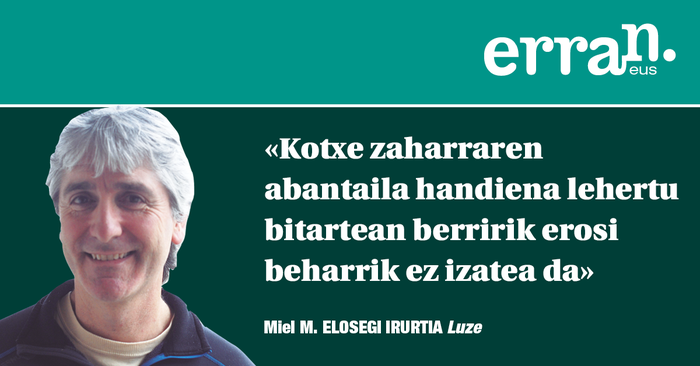 Kotxe zaharraren abantailak
