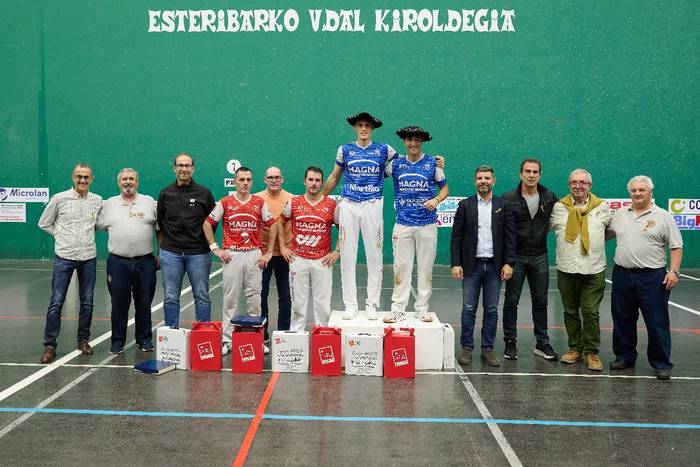 Eloi Otxandorena doneztebarrak eta Otanok irabazi dute Nafarroako erremonte txapelketa