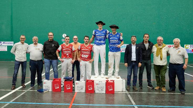 Eloi Otxandorena doneztebarrak eta Otanok irabazi dute Nafarroako erremonte txapelketa