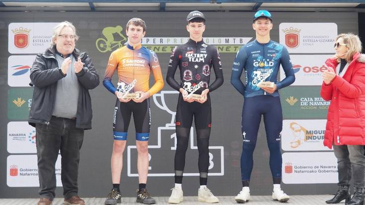 Unai Iñarrea igantziarra bigarren izan da Lizarrako Suterprestigio nazioarteko mendi bizikleta proban