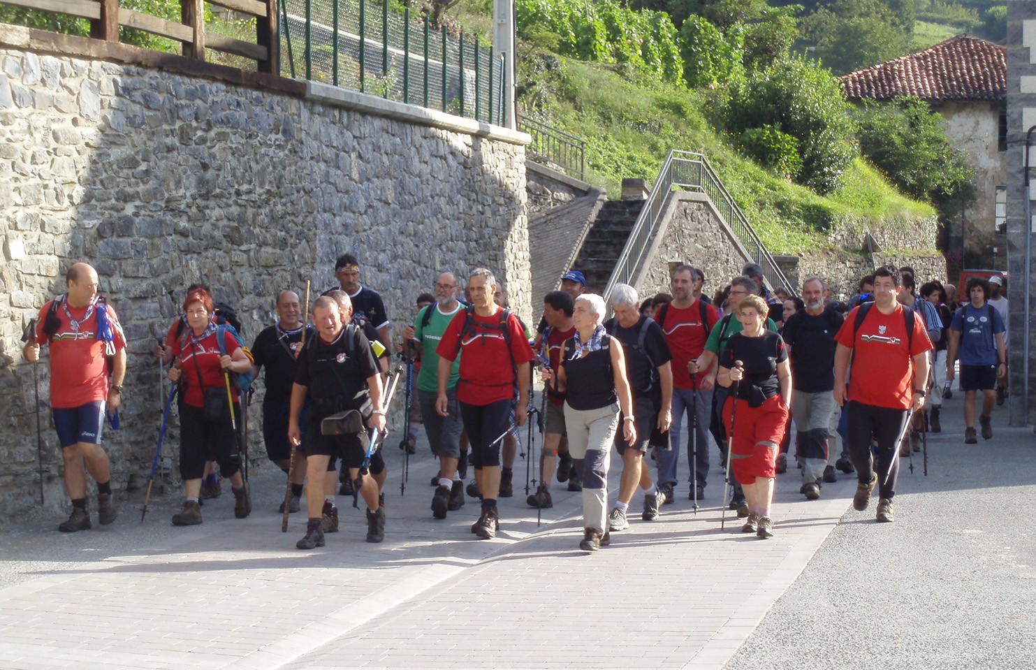 Euskal selekzioaren aldeko mendi martxa eskualdetik pasatuko da aurten ere