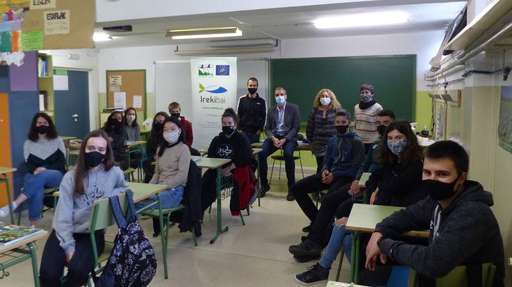 Toki Ona Institutuko ikasleek Life Irekibai proiektuan egindako lanaren aitortza eskuratu dute