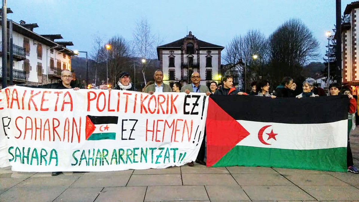 Sahararen aldeko elkarretaratzea eginen dute otsailaren 22an Elizondon