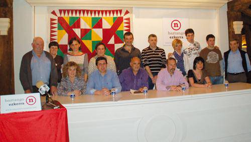 Baztango Ezkerrak bere zerrenda eta proiektuak aurkeztu ditu 