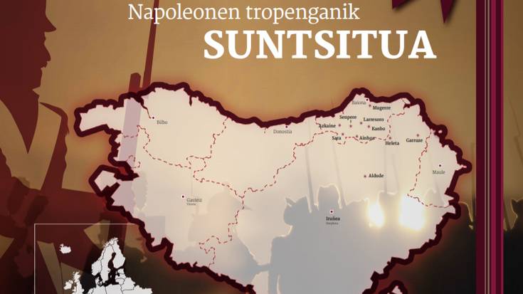 Napoleonen tropek Euskal Herria suntsitu zutela gogoan, oroitarria estreinatuko dute apirilaren 22an Saran