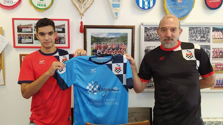 Migel Angel Perez eta Dio Vides izanen dira Baztan Futbol Taldeko haurren entrenatzaile