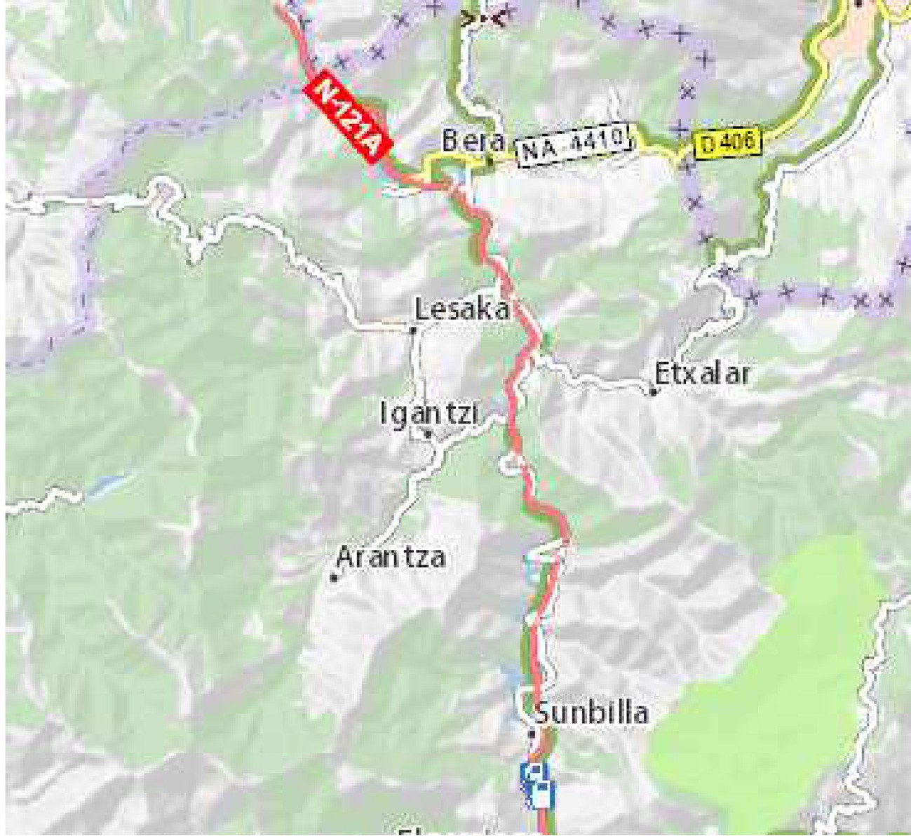 N-121-A errepidearen oraingo egoeraz eta etorkizunaz solasteko batzar irekia eginen dute gaur, asteazkena,Beran 