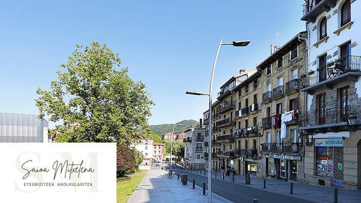 Saioa Mitxelena Inmobiliaria: Irungo alde zaharrean pisua salgai