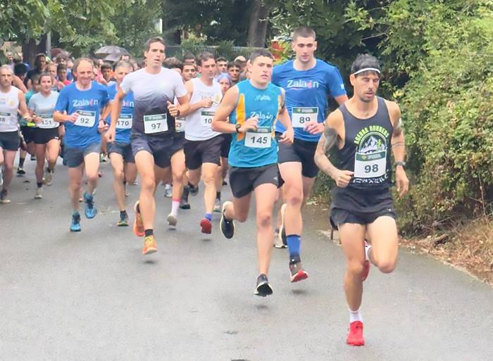 Gwendal Larquék eta Ane Elzaurdiak irabazi dute XV. Alkaiaga Trail Lasterketa