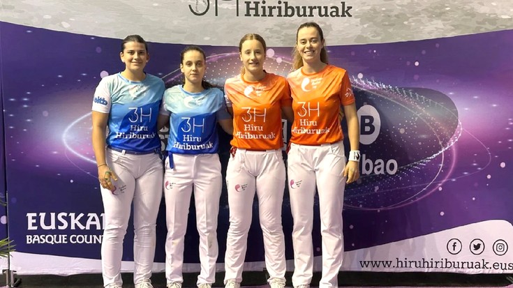Alize Sagardui eta Dunixe Alberro Hiru Hiriburuak txapelketaren finalean izanen dira