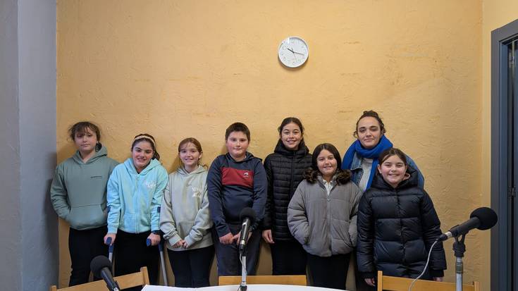 Tantirumairu Ikastolako 5. mailako ikasleen irratsaioa