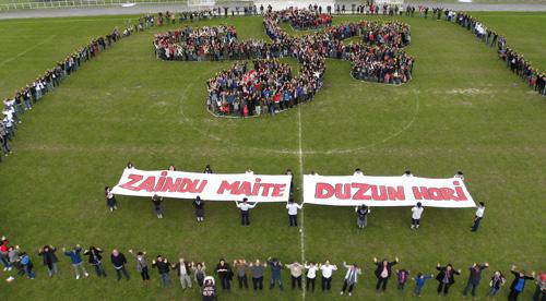 Euskara Mankomunitatearen 20. urteurrenak jendetza bildu du Beran