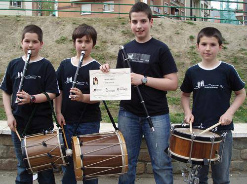 Txistulari gazteak fin